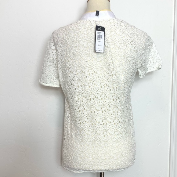 BCBG sheer lace blouse - Picture 2 of 2